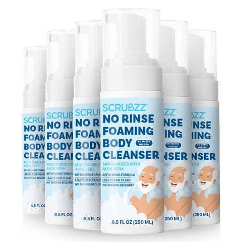 Scrubzz No Rinse Foam Body Wash