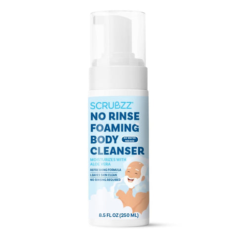 Scrubzz No Rinse Foaming Body Wash
