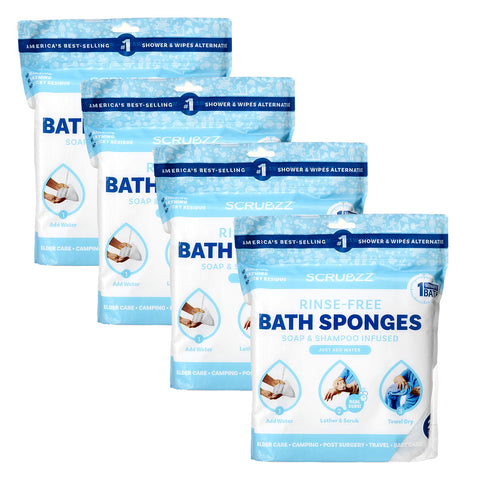 Scrubzz Bathing Sponges