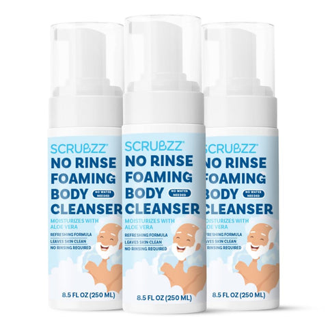Scrubzz No Rinse Foam Body Wash
