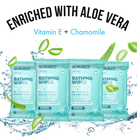 Extra Large Adult Bathing Wipes