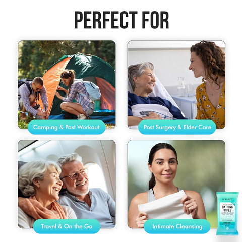 Extra Large Adult Bathing Wipes