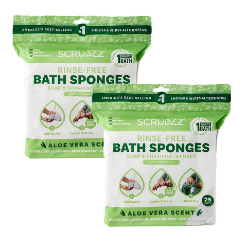 Scrubzz Bathing Sponges