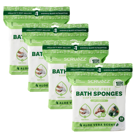 Scrubzz Bathing Sponges