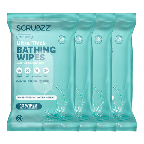 Extra Large Adult Bathing Wipes