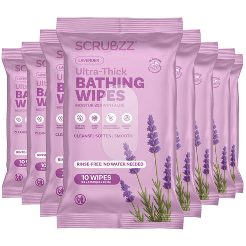 Extra Large Adult Bathing Wipes