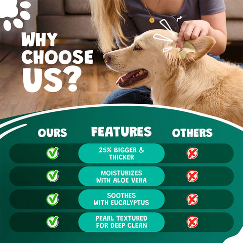 Dog Ear Wipes Pet