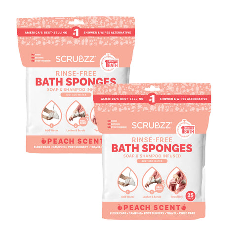 Scrubzz Bathing Sponges