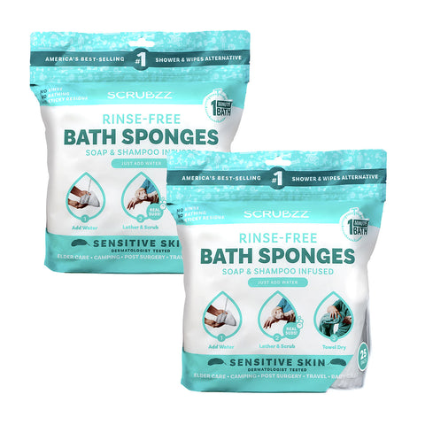 Scrubzz Bathing Sponges