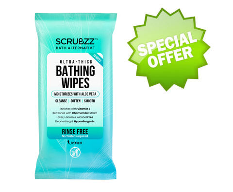 Extra Large Adult Bathing Wipes